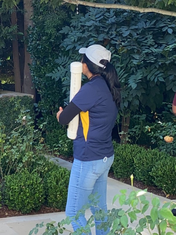 Marta on site